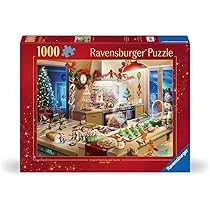Ravensburger Christmas Eve 1500 Piece Holiday Jigsaw Puzzle for